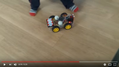 Kid friendly robot car v1