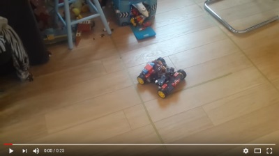 Kid friendly robot car v2 (halfway ready)